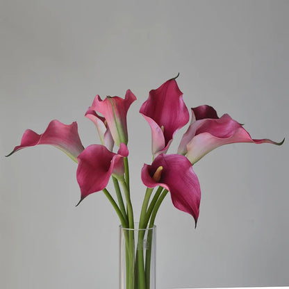 Set of 5 Artificial Calla Lily Flowers