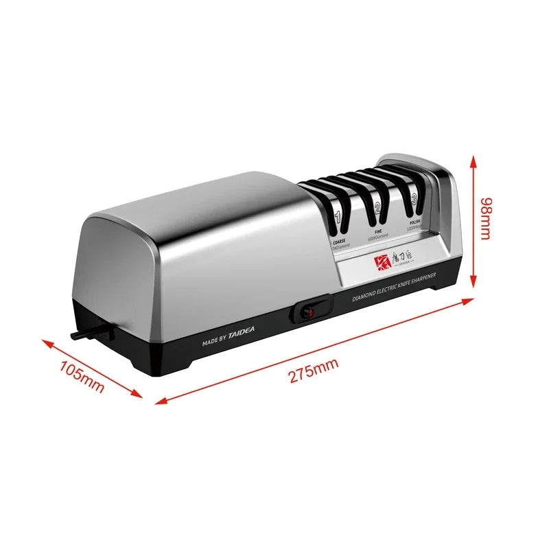 Three-Stage Electric Knife Sharpener