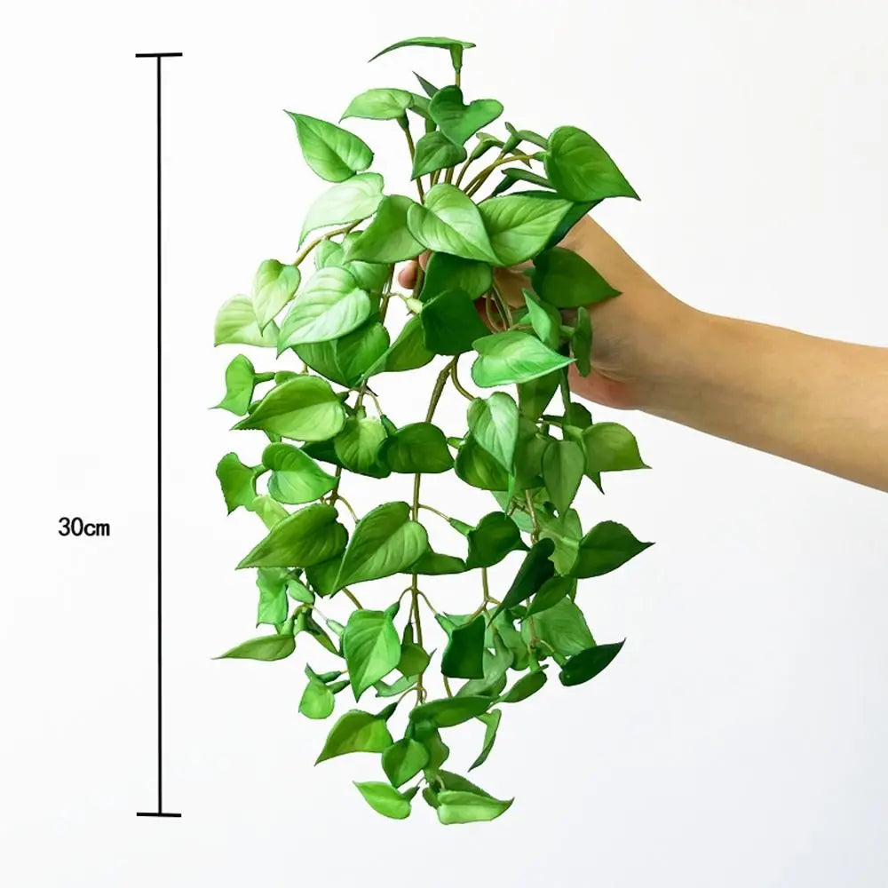 Artificial Coin Grass Wall Hanging