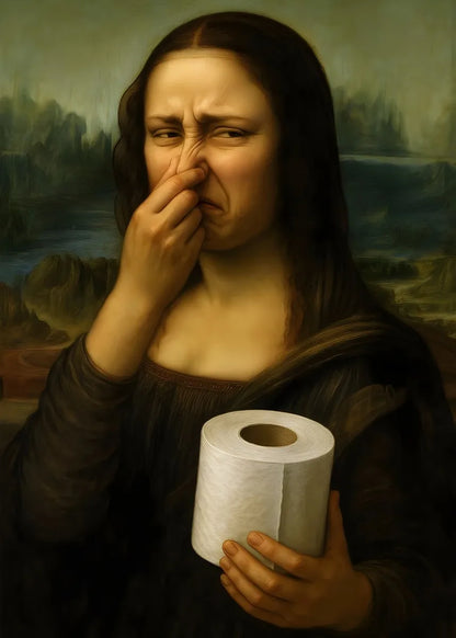 Humorous Vintage Bathroom Wall Art