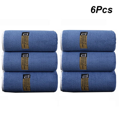 Set of 6 15.7 x 31.5-Inch Microfiber Towels