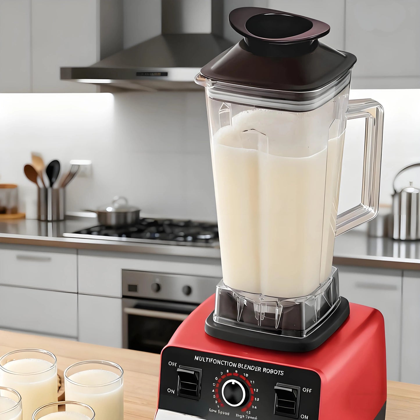 2-Liter High-Power Blender and Food Processor