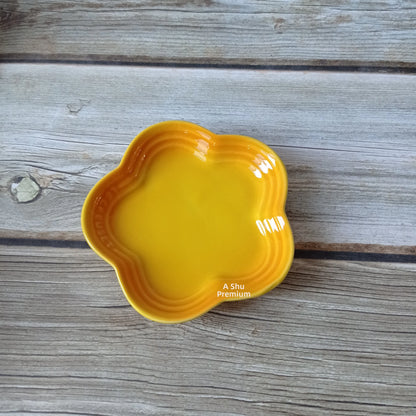 Plum Blossom Ceramic Sauce Dish