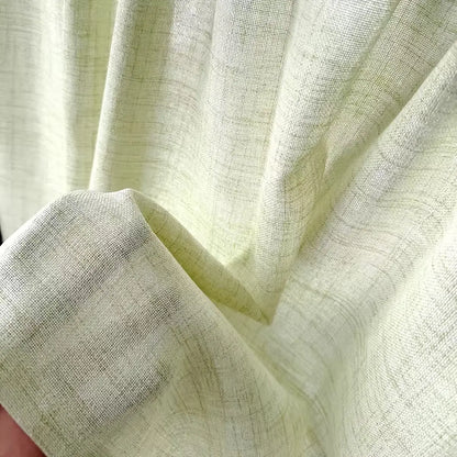 Linen-Style Sheer Curtain