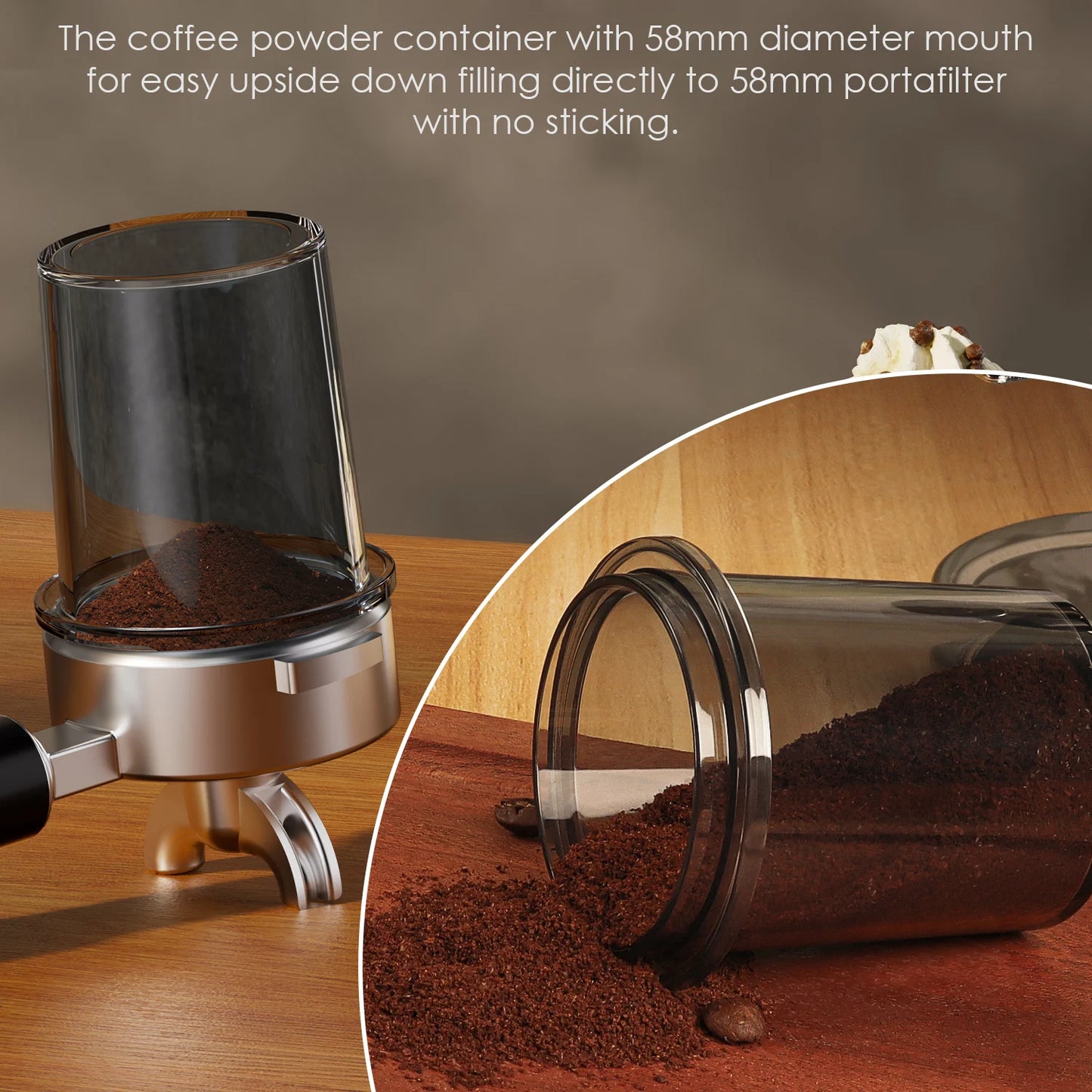 48-Setting Electric Conical Burr Coffee Grinder