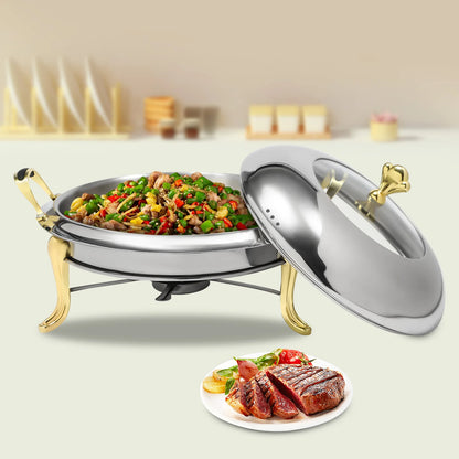 2.64-Quart Round Chafing Dish