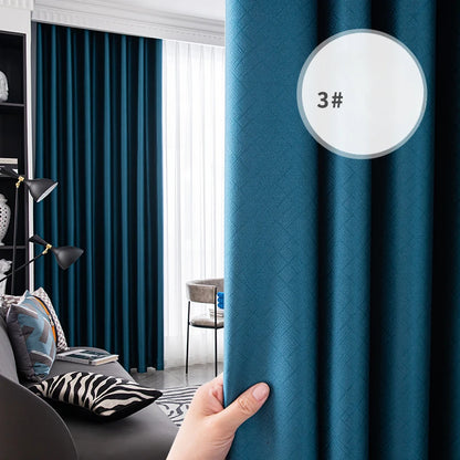 Thermal Noise-Reducing Blackout Curtains