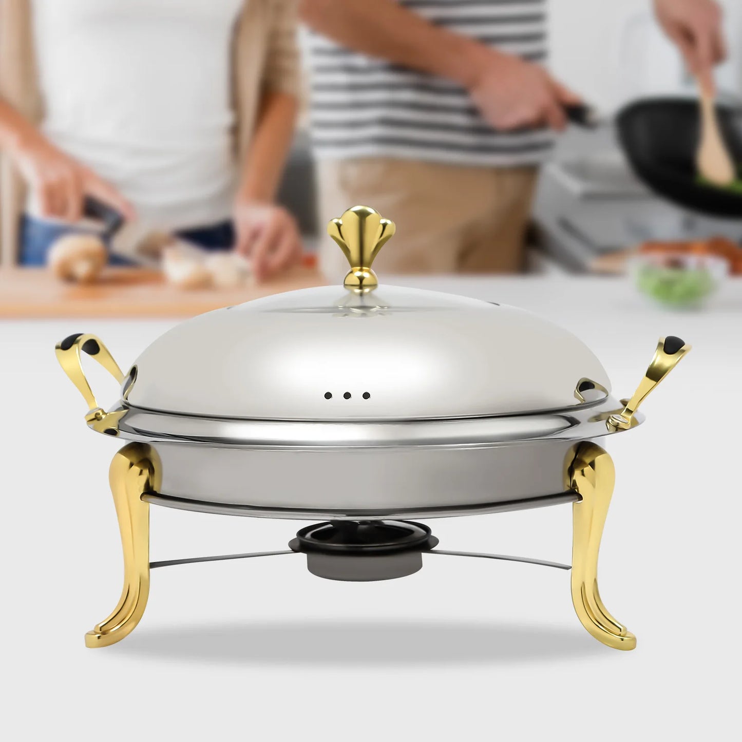 2.64-Quart Round Chafing Dish