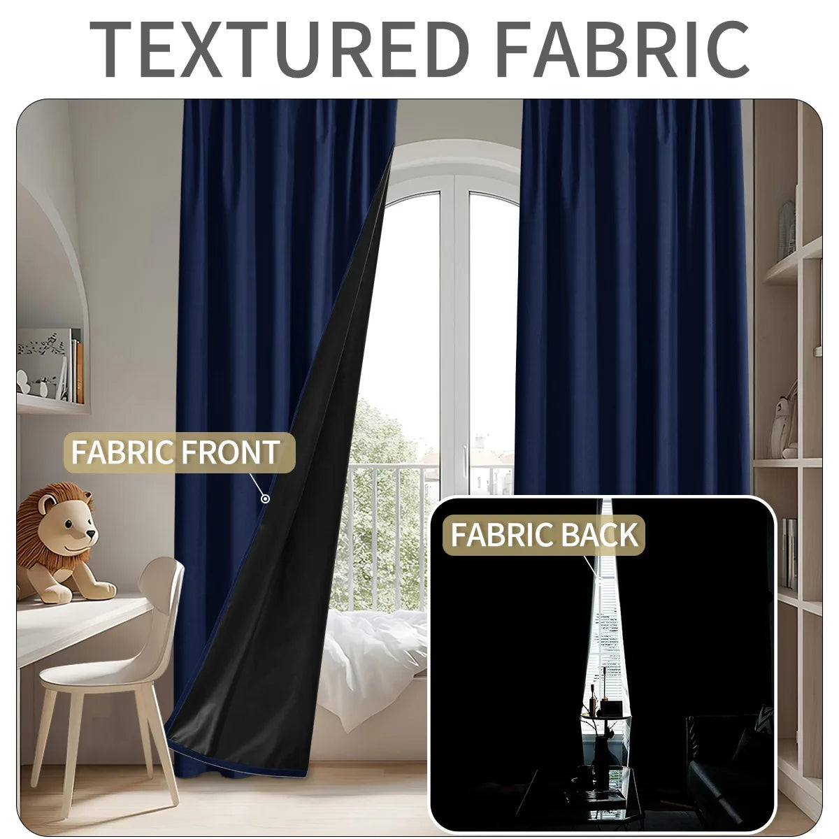 Thermal Waterproof Blackout Curtain