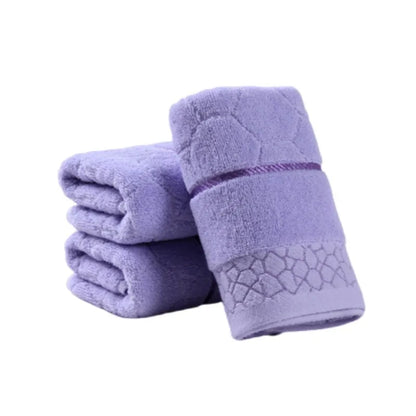 Lilac Quick-Dry Cotton Towel Set