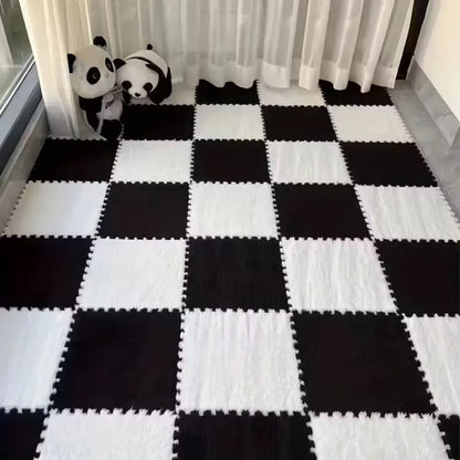 Interlocking Plush Foam Puzzle Mat
