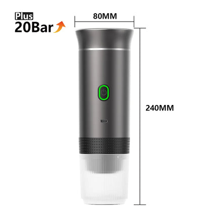Portable 3-in-1 Espresso Coffee Maker