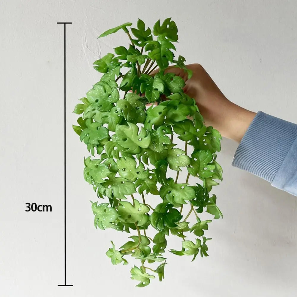 Artificial Coin Grass Wall Hanging