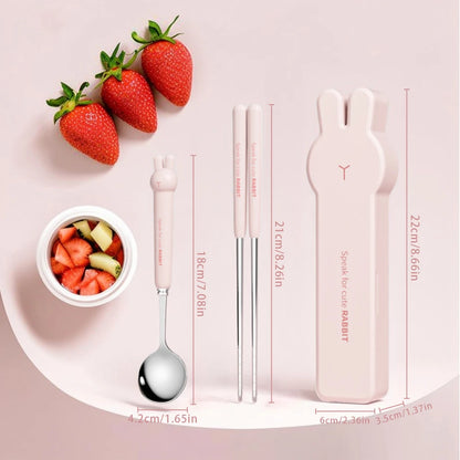 Portable Stainless Steel Cutlery Set