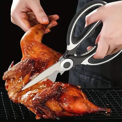 Heavy-Duty Stainless Steel Kitchen Scissors