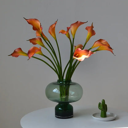 Set of 10 Artificial Calla Lily Flowers