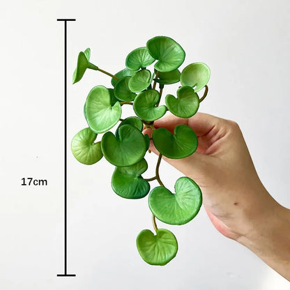 Artificial Coin Grass Wall Hanging