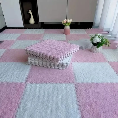 Interlocking Plush Foam Puzzle Mat