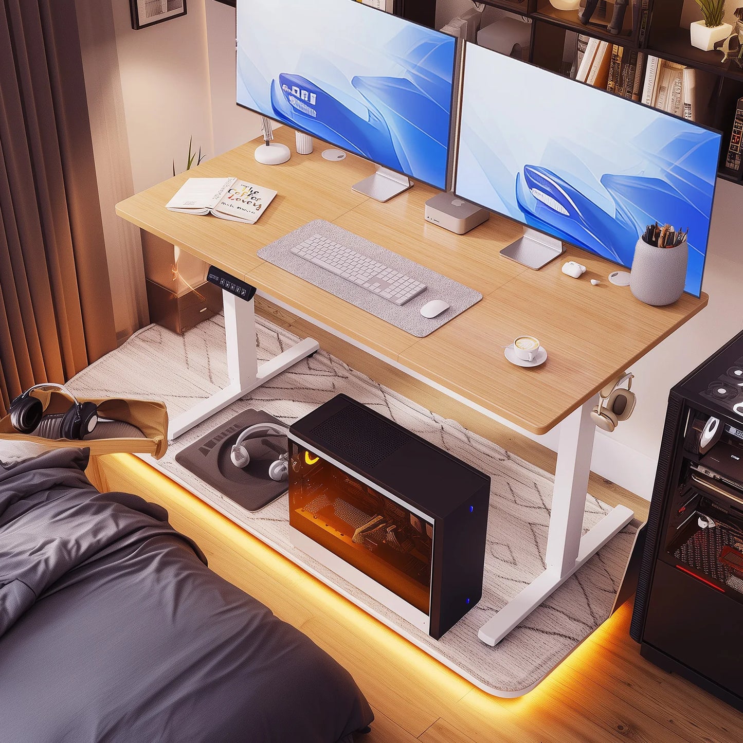 63 x 24-Inch Electric Standing Desk