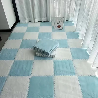 Interlocking Plush Foam Puzzle Mat