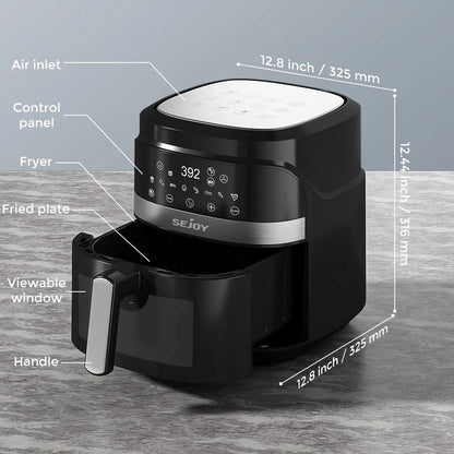 6-Quart 8-in-1 Digital Air Fryer