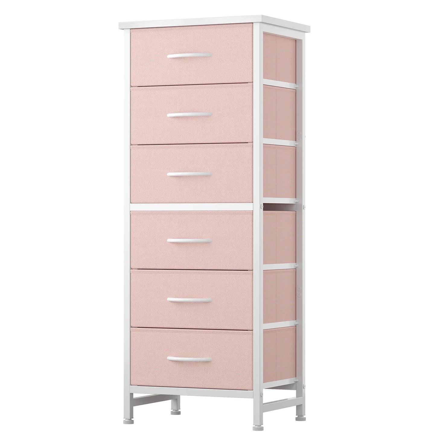 Six-Drawer Fabric Storage Dresser