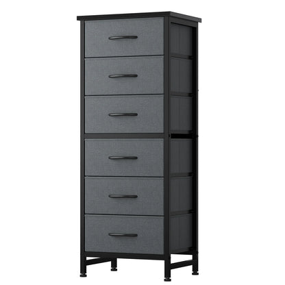 Six-Drawer Fabric Storage Dresser
