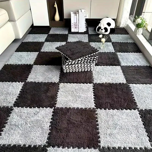 Interlocking Plush Foam Puzzle Mat