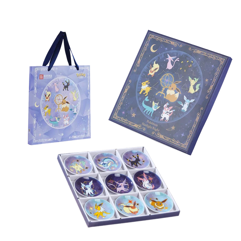 Anime-Inspired 9-Piece Ceramic Dinnerware Set