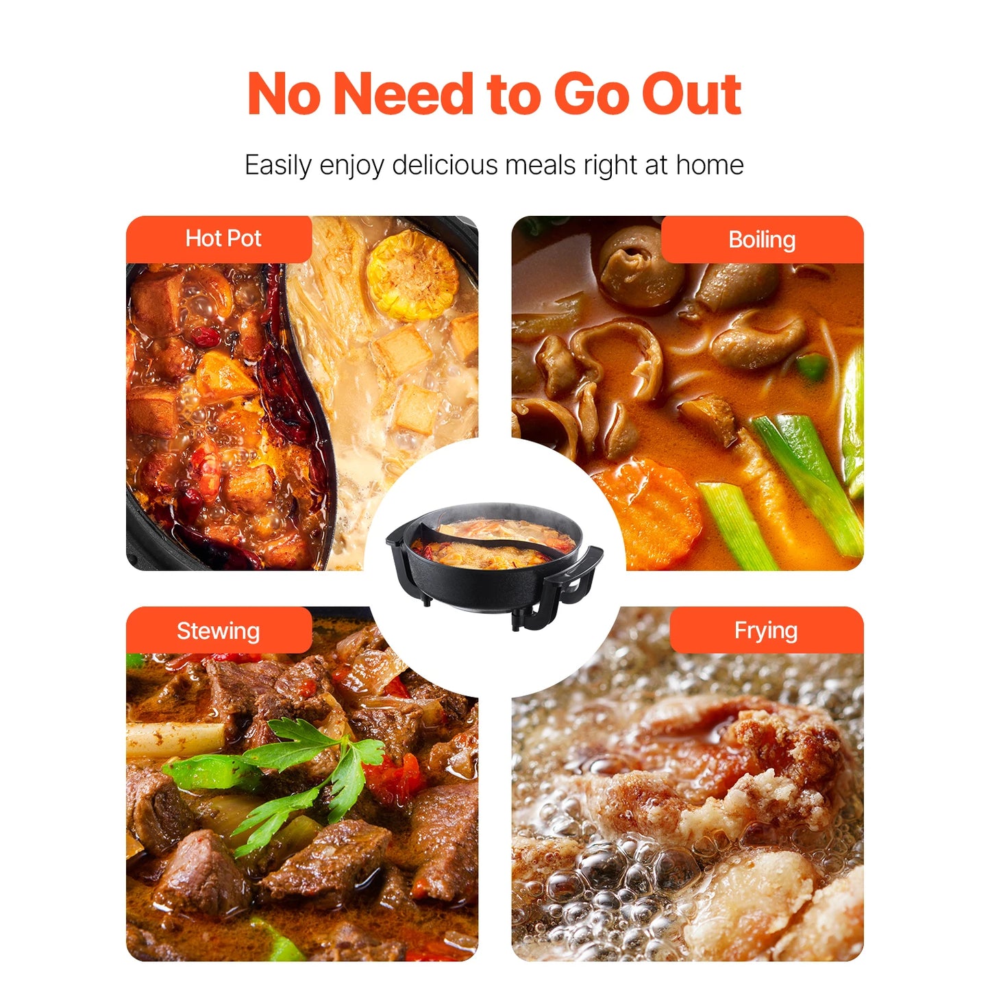 5-Liter Dual-Flavor Electric Hot Pot