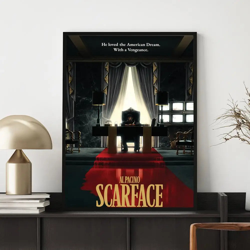 Waterproof Vintage Movie Poster Wall Decal