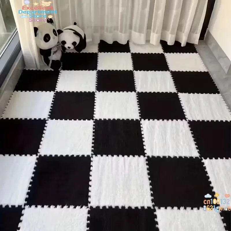 Interlocking Plush Foam Puzzle Mat