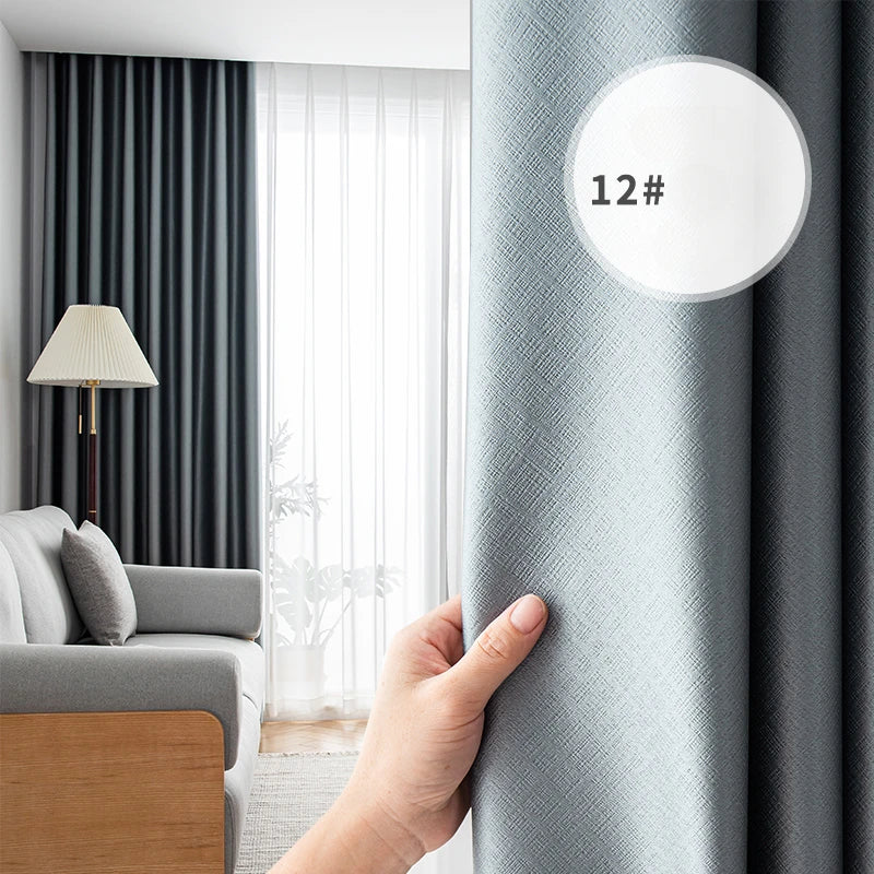 Thermal Noise-Reducing Blackout Curtains