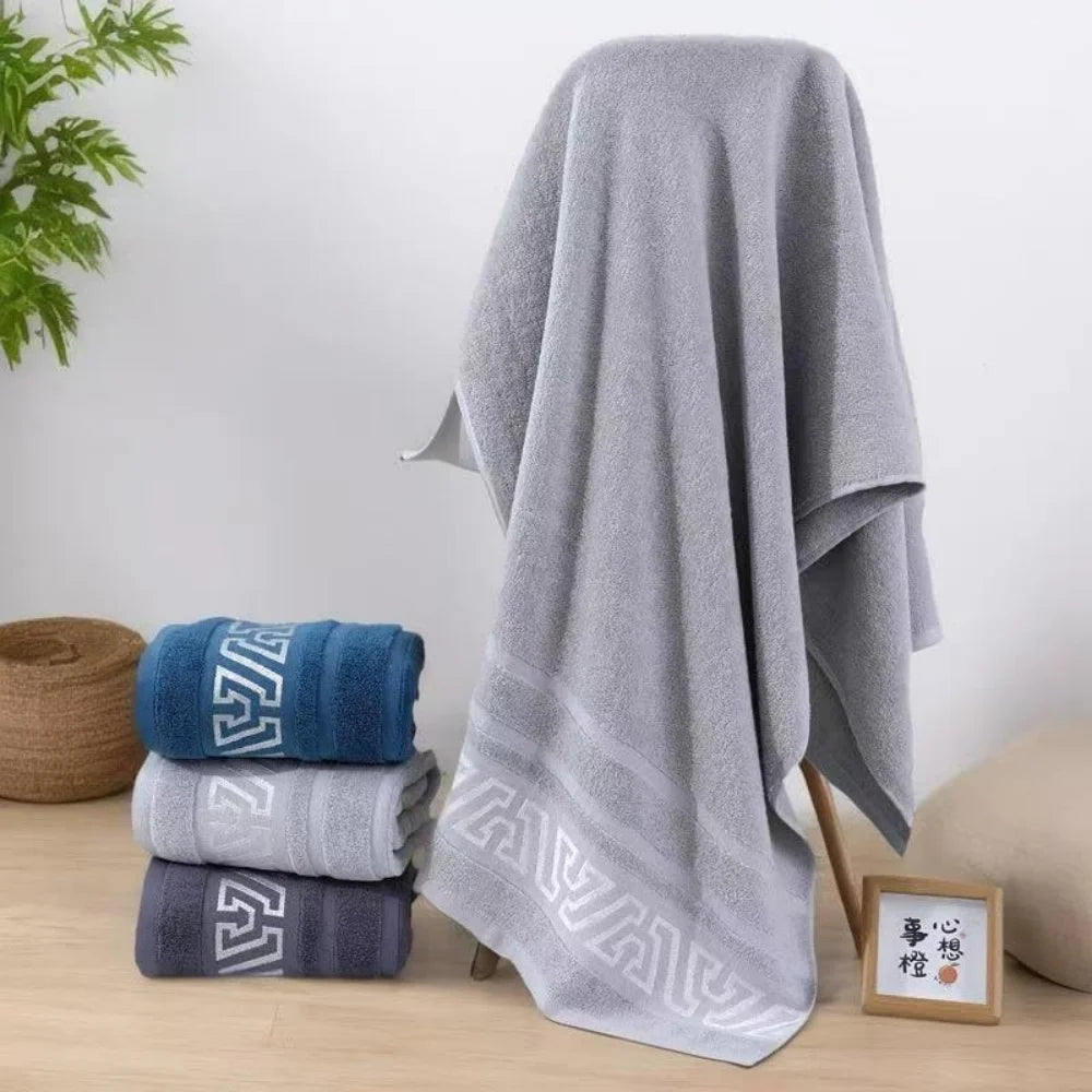 27.6 x 55.1-Inch Thick Cotton Bath Towel