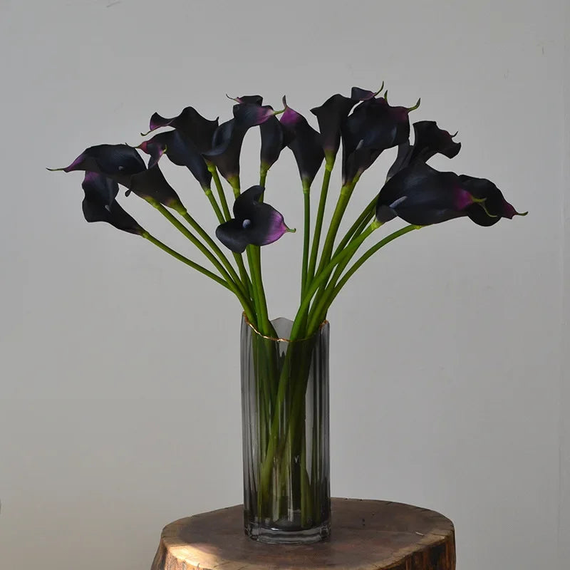 Set of 10 Artificial Calla Lily Flowers
