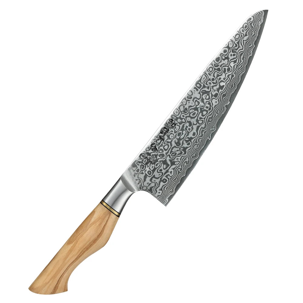 Damascus Steel Kitchen Knife Set