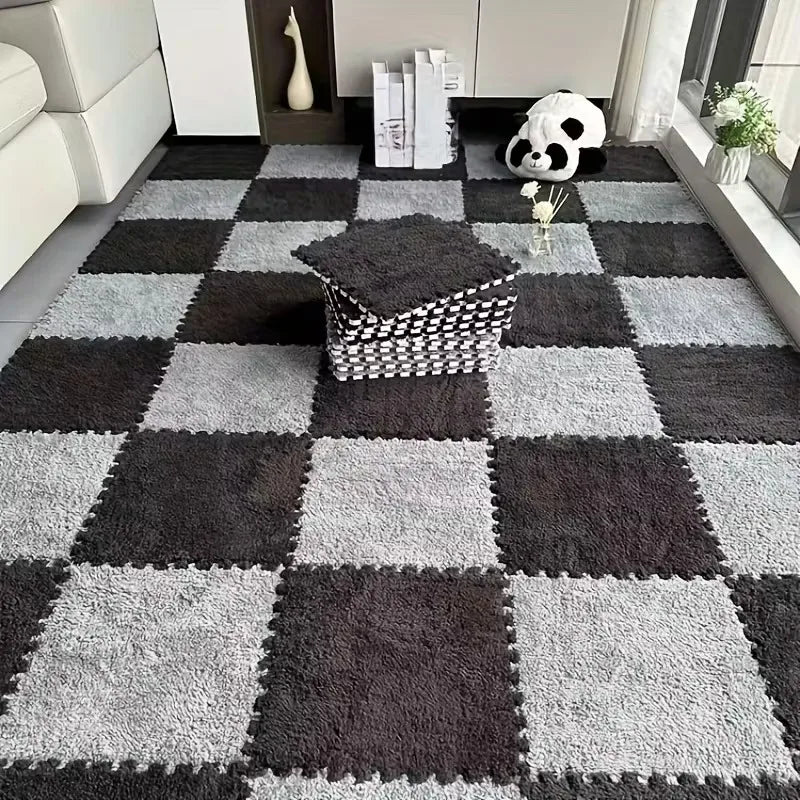 Interlocking Plush Foam Puzzle Mat