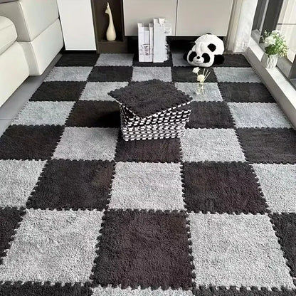 Interlocking Plush Foam Puzzle Mat