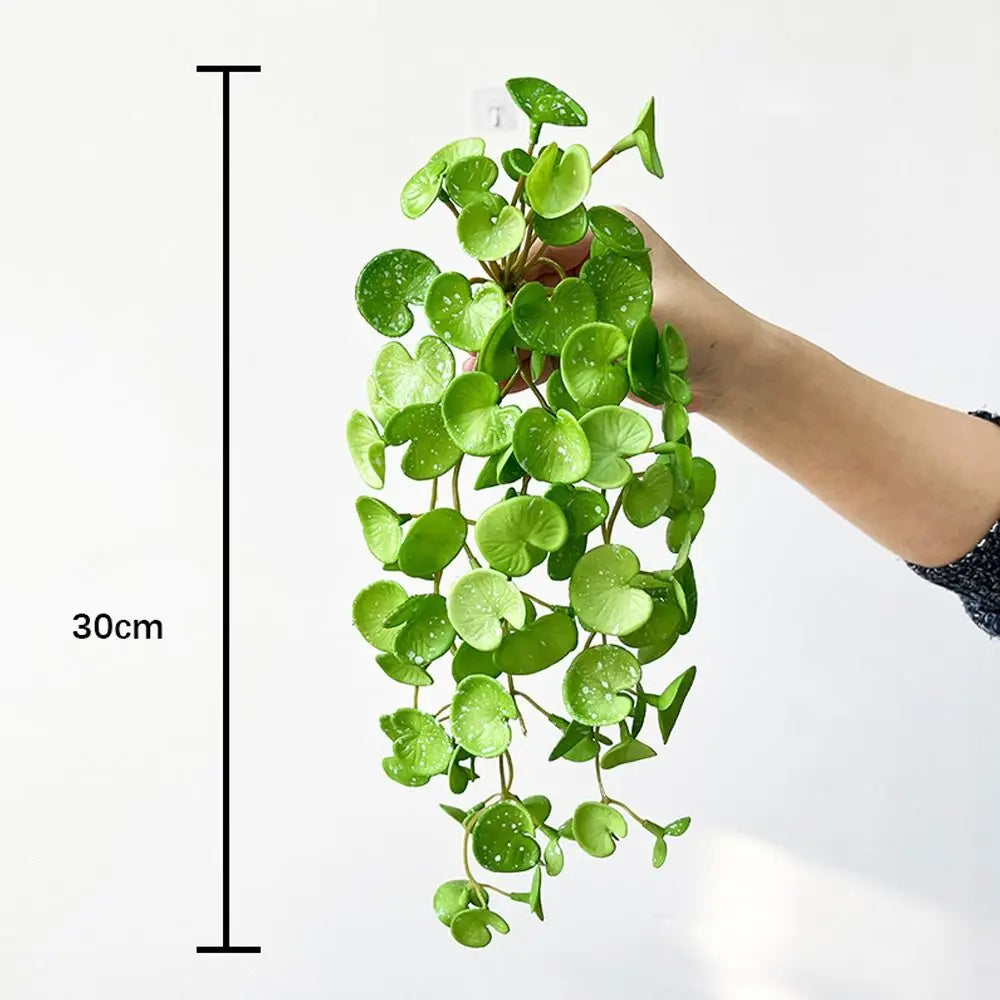 Artificial Coin Grass Wall Hanging