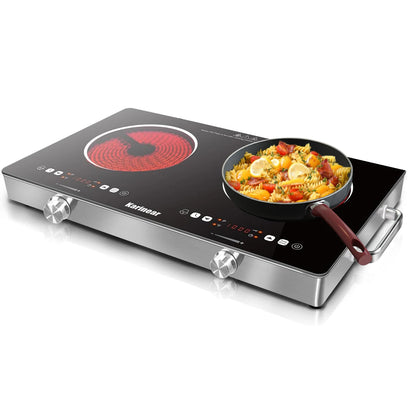 22-Inch Two-Zone 3,200-Watt Ceramic Cooktop