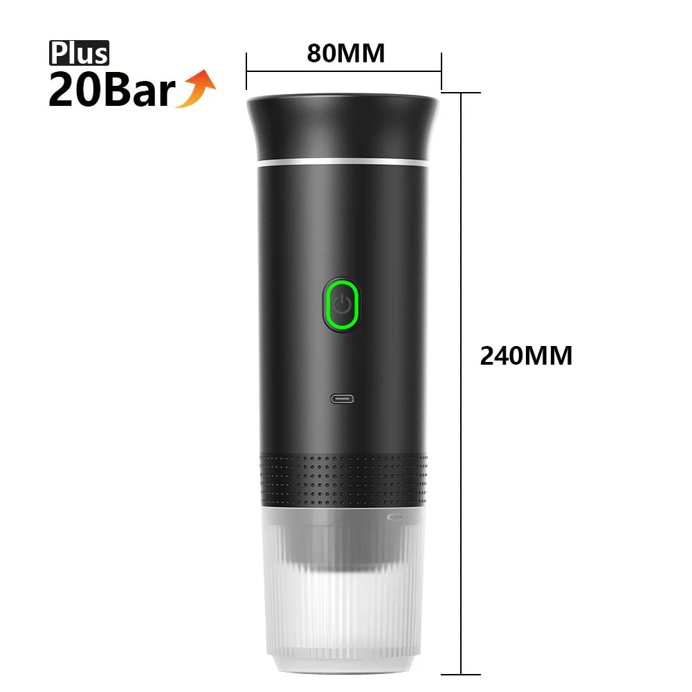 Portable 3-in-1 Espresso Coffee Maker