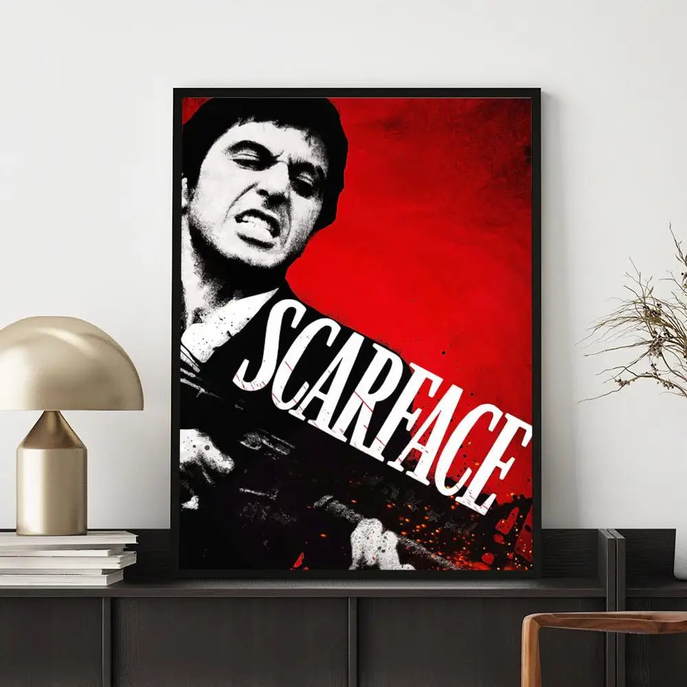 Waterproof Vintage Movie Poster Wall Decal