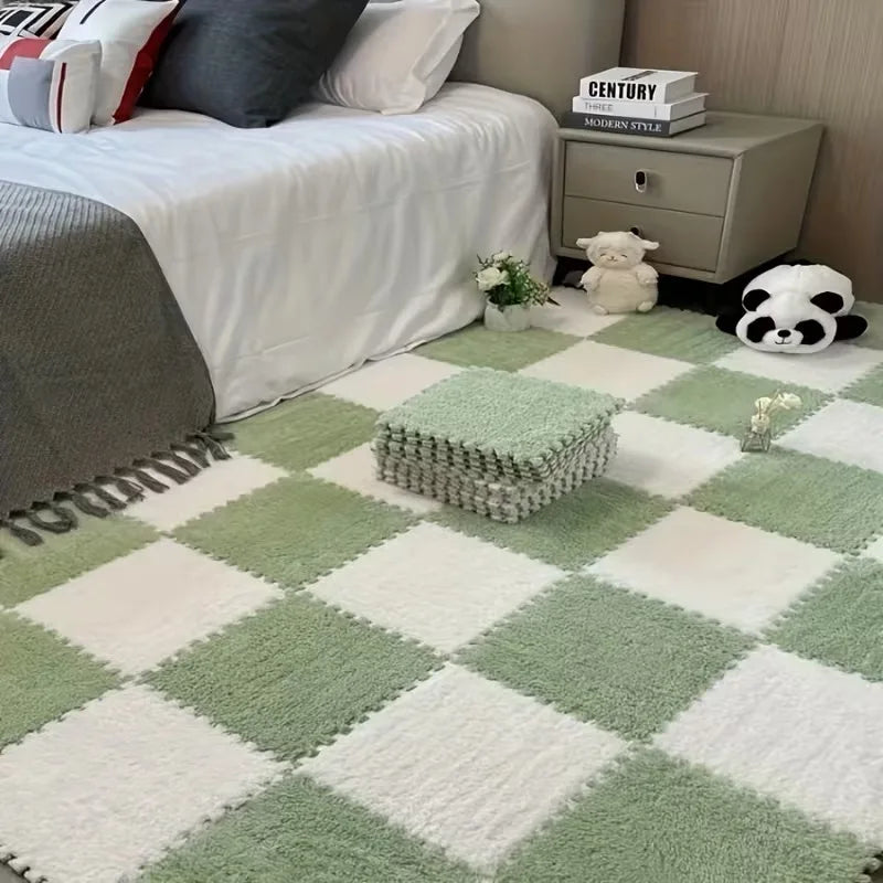 Interlocking Plush Foam Puzzle Mat