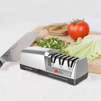Three-Stage Electric Knife Sharpener