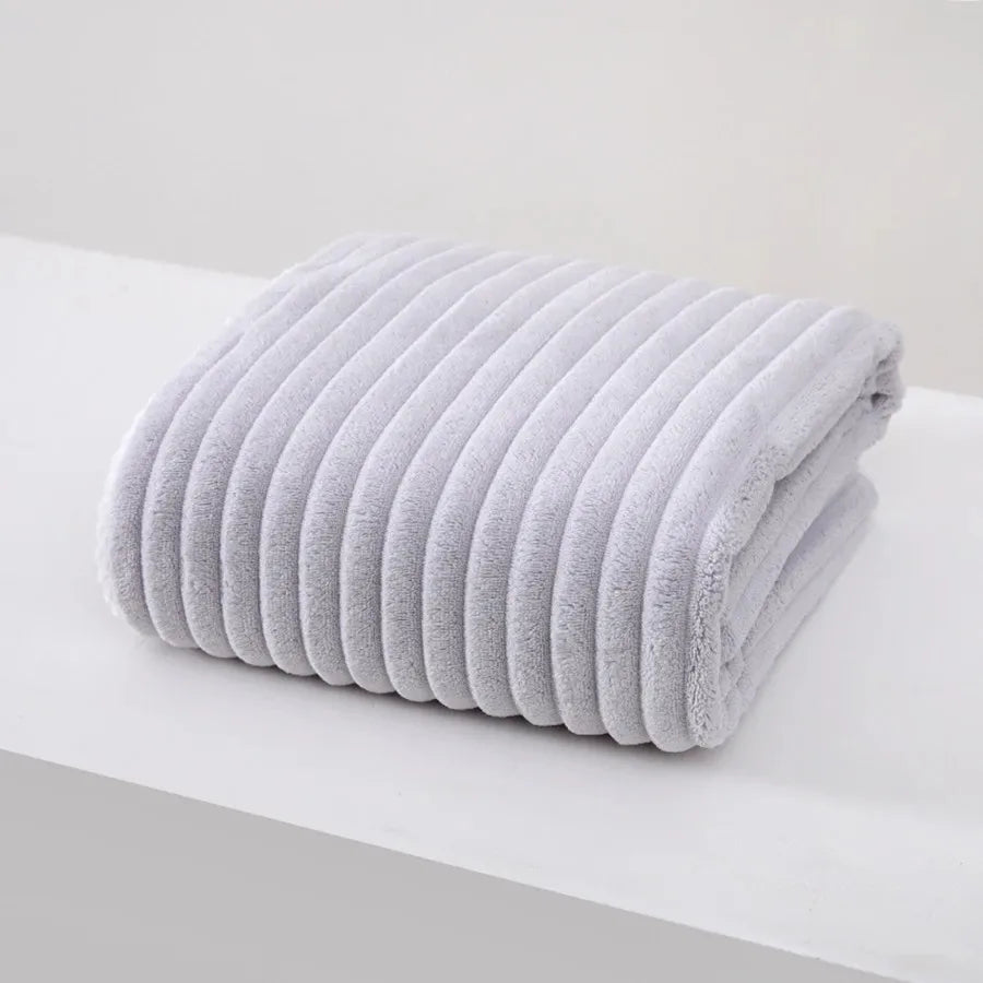 Quick-Dry Coral Fleece Bath Towel