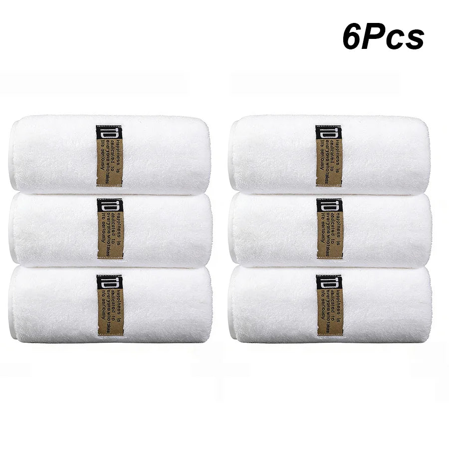 Set of 6 15.7 x 31.5-Inch Microfiber Towels