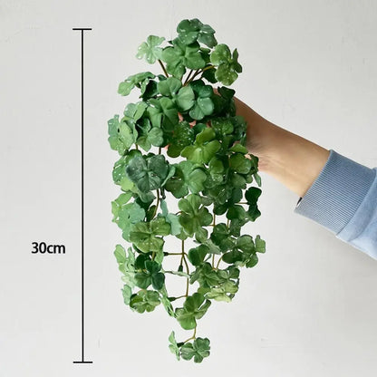 Artificial Coin Grass Wall Hanging