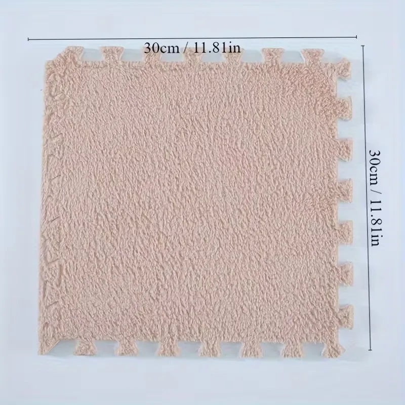 Interlocking Plush Foam Puzzle Mat