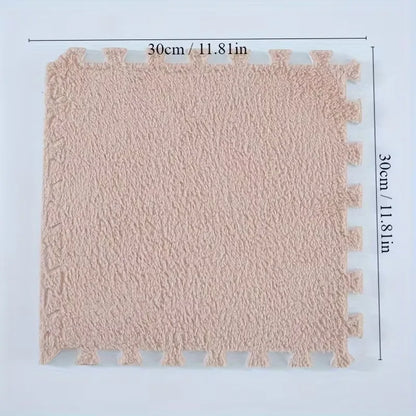 Interlocking Plush Foam Puzzle Mat