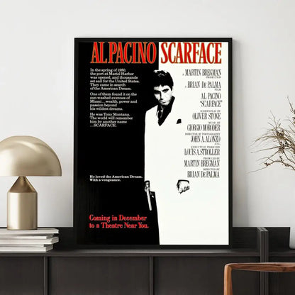 Waterproof Vintage Movie Poster Wall Decal